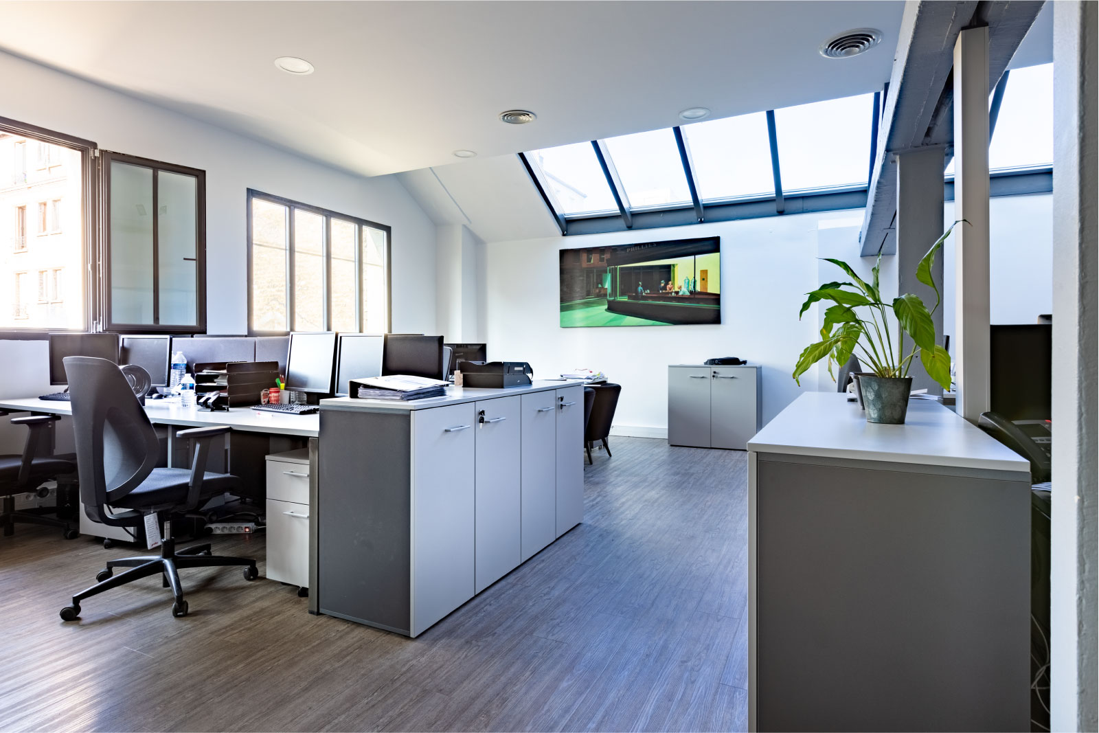 Aménagement d'espace de travail à Antony (92)